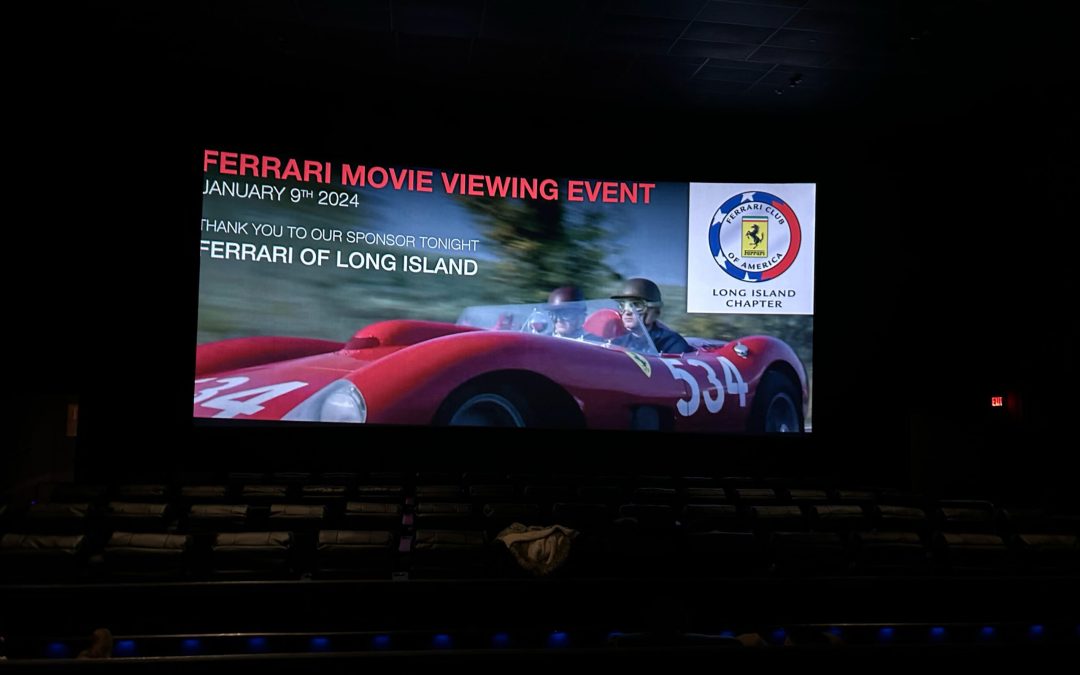 Ferrari Movie Viewing Party